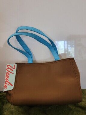 Edie Parker Top Handle Bodega Bag in Cocoa